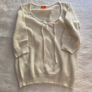 JOE FRESH Crocheted Sweater